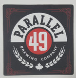 Parallel 49 Brewing Company Paper Beverage Drink Coaster
