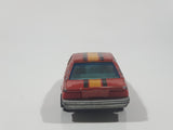 Vintage Yatming No. 1067 Ford Mustang Turbo Cob Red Die Cast Toy Car Vehicle with Opening Doors Missing Tires