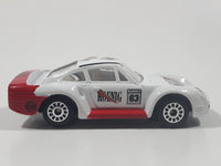 RealToy 1986 Porsche 959 Koenig Charles Sunny #63 White Die Cast Toy Race Car Vehicle