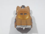 2004 Hot Wheels Smashville '41 Willys Smash Mouth Gold Die Cast Toy Hot Rod Car Vehicle