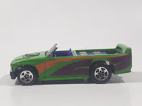 1997 Hot Wheels Just Trucks Mini Truck Green Die Cast Toy Car Vehicle