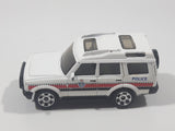 2007 Matchbox Best of British Land Rover Discovery Police White Die Cast Toy Car Vehicle