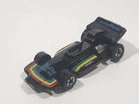 1982 Hot Wheels Real Riders Malibu Grand Prix Good Year Tires Black Die Cast Toy Race Car Vehicle BW