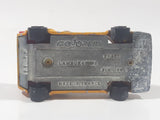 Vintage Majorette No. 237 Lamborghini Countach Dunlop #36 Yellow 1/56 Scale Die Cast Toy Dream Car Vehicle Made in France