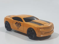 2009 Hasbro Transformers Bumblebee Chevrolet Yellow Die Cast Toy Car Vehicle