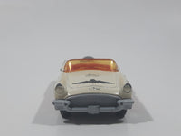1983 Matchbox 1957 Ford Thunderbird Convertible White and Red Die Cast Toy Car Vehicle