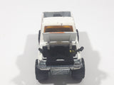 Majorette No. 287 and 292 4x4 Toyota Pick-up Truck White Die Cast Toy Car Vehicle with Opening Hood