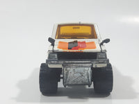 Majorette No. 287 and 292 4x4 Toyota Pick-up Truck White Die Cast Toy Car Vehicle with Opening Hood