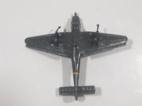 Vintage Dyna Flites Junkers JU-87 A101 German Fighter Airplane Army Green Die Cast Toy Aircraft