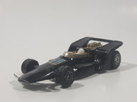 Vintage Corgi Juniors Formula 5000 Racing Car #4 Black Die Cast Toy Car Vehicle