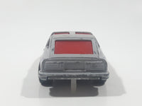 Vintage 1983 Matchbox Mega Blasters Cap Cars Datsun 280Z Bomb Silver Grey Die Cast Toy Car Vehicle
