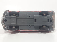 Maisto Volkswagen Van Samba Red and White 1/40 Scale Pull Back Die Cast Toy Car Vehicle with Opening Door