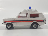 Vintage Corgi Whizz Wheels Vigilant Ranger Rover Ambulance White Die Cast Toy Car Vehicle with Opening Rear Gate