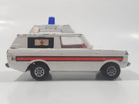 Vintage Corgi Whizz Wheels Vigilant Ranger Rover Ambulance White Die Cast Toy Car Vehicle with Opening Rear Gate