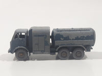 Vintage Lesney No. 73 10 Ton Pressure Refueller Tanker Truck Blue Die Cast Toy Car Vehicle