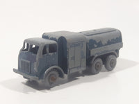 Vintage Lesney No. 73 10 Ton Pressure Refueller Tanker Truck Blue Die Cast Toy Car Vehicle