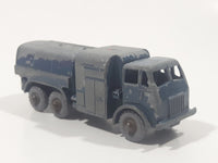 Vintage Lesney No. 73 10 Ton Pressure Refueller Tanker Truck Blue Die Cast Toy Car Vehicle