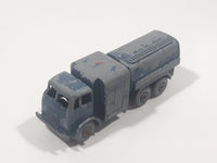 Vintage Lesney No. 73 10 Ton Pressure Refueller Tanker Truck Blue Die Cast Toy Car Vehicle