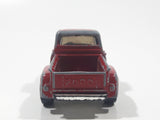 2000 Matchbox Speedy Delivery Texaco '56 Ford Pick-up Truck Dark Red Die Cast Toy Car Vehicle