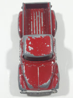 2000 Matchbox Speedy Delivery Texaco '56 Ford Pick-up Truck Dark Red Die Cast Toy Car Vehicle