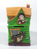 1997 Russell Stover Candies Warner Bros. Looney Tunes Haunted House 5 1/2" Tall Plastic Coin Bank