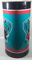 Extremely Rare 1994 NBA Vancouver Grizzlies Basketball Team 20" Tall Metal Trash Can