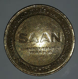 1947 - 1997 Saan Clothing Store 50 Years Of Service To Canadian Families $1 Metal Token Coin