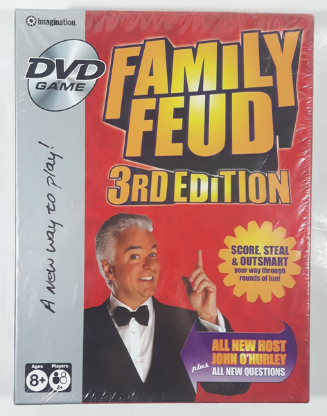 2007 Family Feud 3rd Edition DVD Game New in Box Sealed