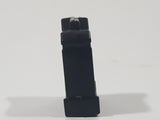 Fuel Gas Can Black Miniature 1" Tall Plastic Toy Car Vehicle Accessory