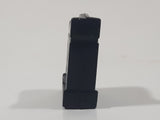 Fuel Gas Can Black Miniature 1" Tall Plastic Toy Car Vehicle Accessory