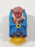 1989 Peanuts Charlie Brown Cartoon Character in Pullback Motorized Friction Toy Train Vehicle McDonald's Happy Meal