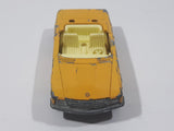 Vintage 1973 Lesney Matchbox Super Fast Mercedes 350 SL Convertible Orange Die Cast Toy Car Vehicle
