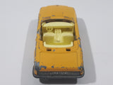 Vintage 1973 Lesney Matchbox Super Fast Mercedes 350 SL Convertible Orange Die Cast Toy Car Vehicle