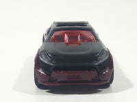 2016 Matchbox Malibu Marauder Black Die Cast Toy Car Vehicle