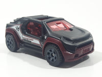 2016 Matchbox Malibu Marauder Black Die Cast Toy Car Vehicle
