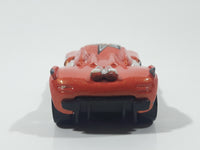2003 Hot Wheels Maelstrom Police Short Fuse Bomb Orange Die Cast Toy Car Vehicle