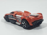 2003 Hot Wheels Maelstrom Police Short Fuse Bomb Orange Die Cast Toy Car Vehicle