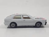 Yatming Audi Quattro Racing Sport 35 White Die Cast Toy Car Vehicle