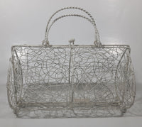 Vintage Estee Lauder Wire Purse Vanity Makeup Holder