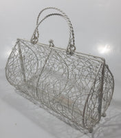 Vintage Estee Lauder Wire Purse Vanity Makeup Holder