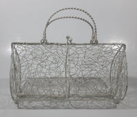 Vintage Estee Lauder Wire Purse Vanity Makeup Holder