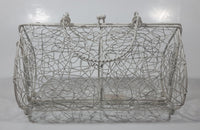 Vintage Estee Lauder Wire Purse Vanity Makeup Holder