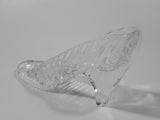 Shannon Crystal Designs Of Ireland Hand Crafted Crystal Glass Slipper 6 1/2" Long Ornament