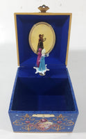 2013 Disney Parks Frozen Elsa and Anna Wind Up Musical Jewelry Box Plays "Let It Go"
