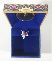 2013 Disney Parks Frozen Elsa and Anna Wind Up Musical Jewelry Box Plays "Let It Go"