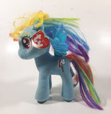 2016 Ty Beanie Babies Sparkle My Little Pony Rainbow Dash 8" Tall Toy Stuffed Plush with Tags
