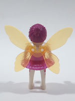 Geobra PlayMobil Mystery Series Fairy Pink Dress with Yellow Wings 3" Tall Toy Figure 5597