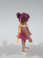 Geobra PlayMobil Mystery Series Fairy Pink Dress with Yellow Wings 3" Tall Toy Figure 5597