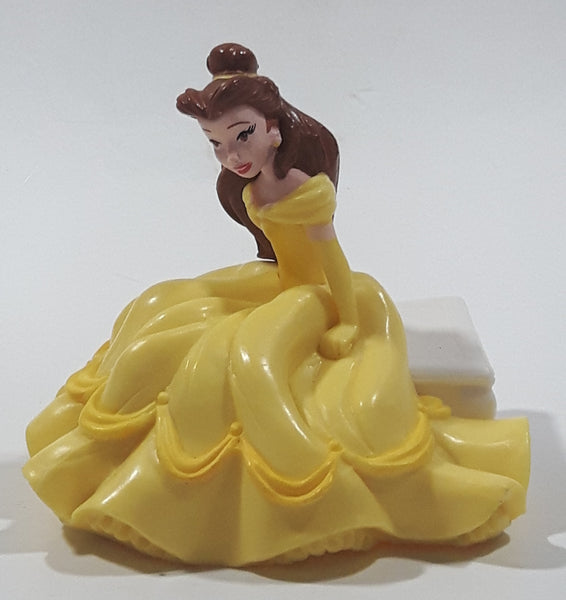 DecoPac Disney Belle Sitting on White Table 3 1/4" Tall Toy Figure