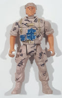 Soldier in Tan Brown Camo 3" Tall Toy Figure